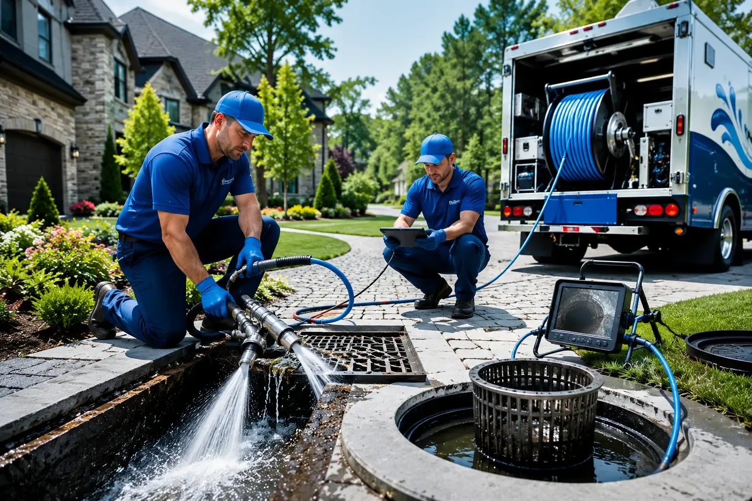 Local outdoor drain cleaning professionals in Winchester, MA